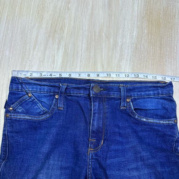 Rock & Republic Kasandra Boot Cut Studded Mid Rise Distressed Denim Jeans 14 - Picture 11 of 16